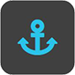 anchor icon | Pier 21 Marine